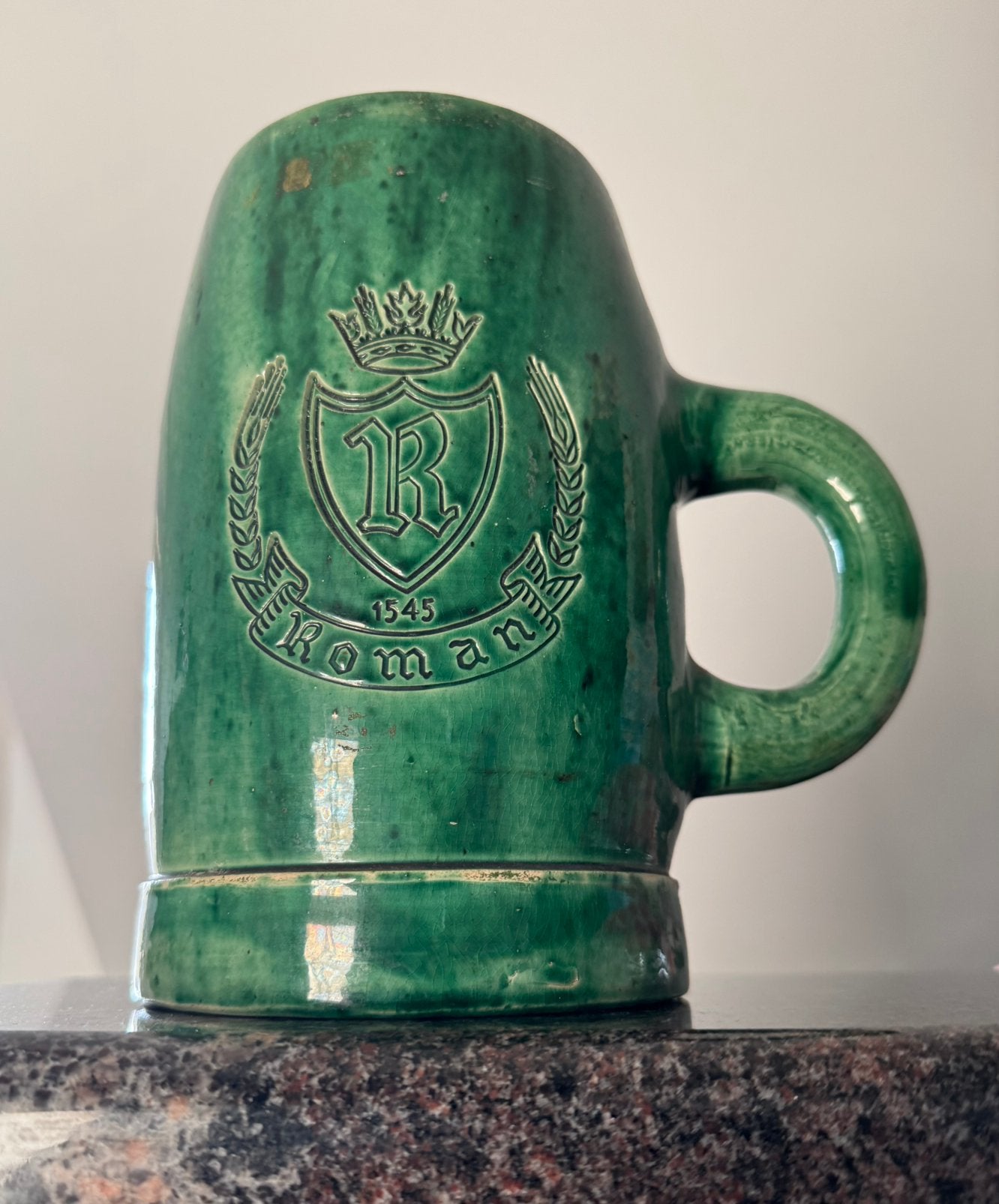 Grote groene Roman bierpul, Ophalen, Zo goed als nieuw
