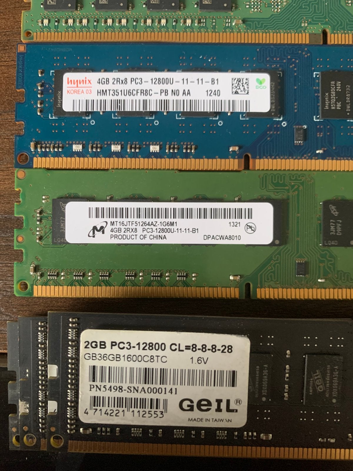 Mémoire RAM 16 Go 2x - 8 Go 4x +++, Enlèvement, Comme neuf, DDR4