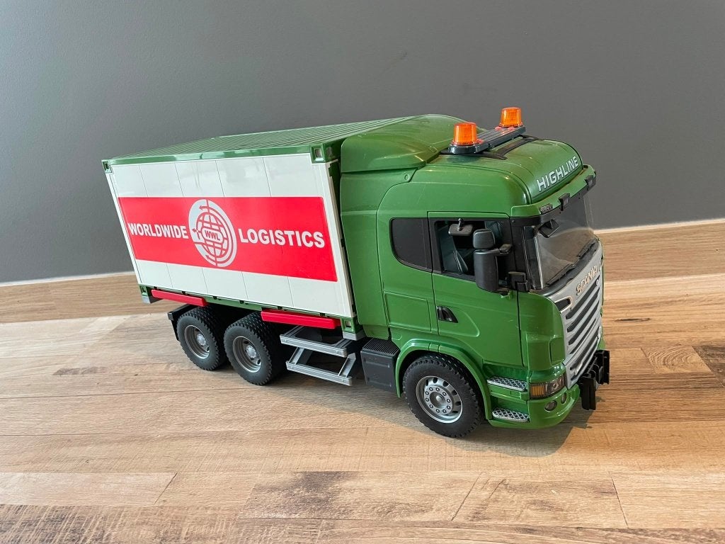Brüder vrachtwagen, Ophalen, Gebruikt