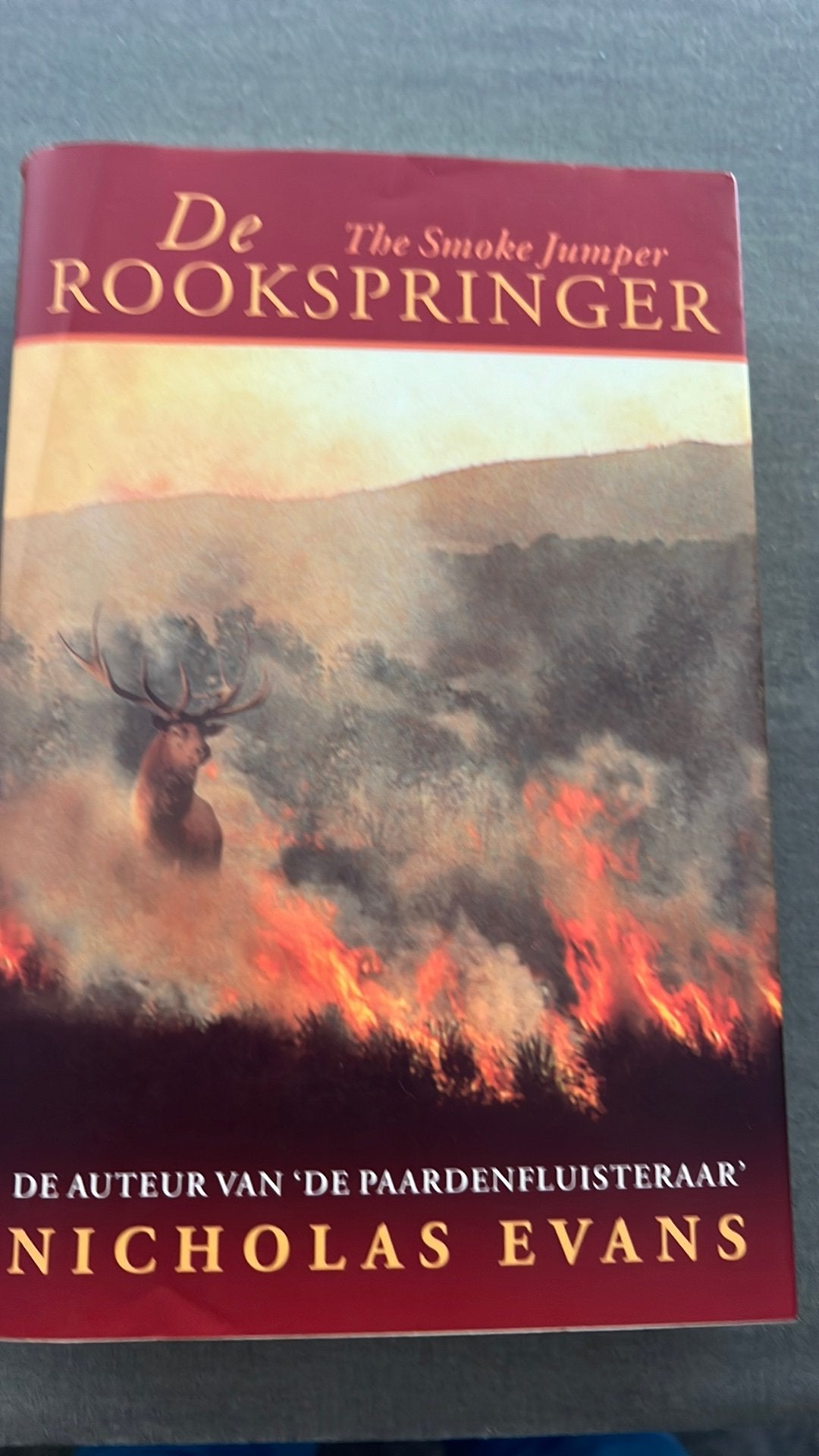 Nicholas Evans - De rookspringer, Boeken, Ophalen of Verzenden, Nicholas Evans