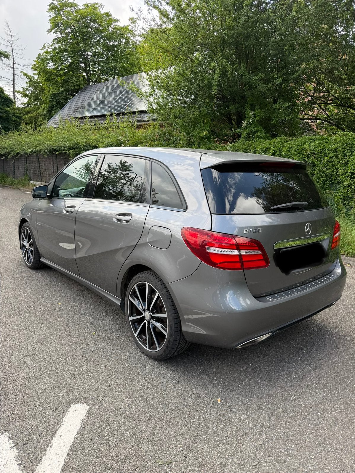 Mercedes B160 Benzine 2017 Leder Airco Gps Camera 77.000Km!, Auto's, Voorwielaandrijving, 4 deurs, Monovolume, Leder