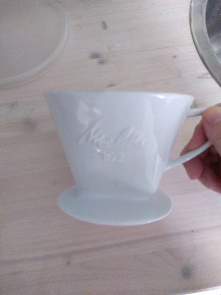 Porseleinen melita filter vintage, Huis en Inrichting, Ophalen, Porselein, Vintage