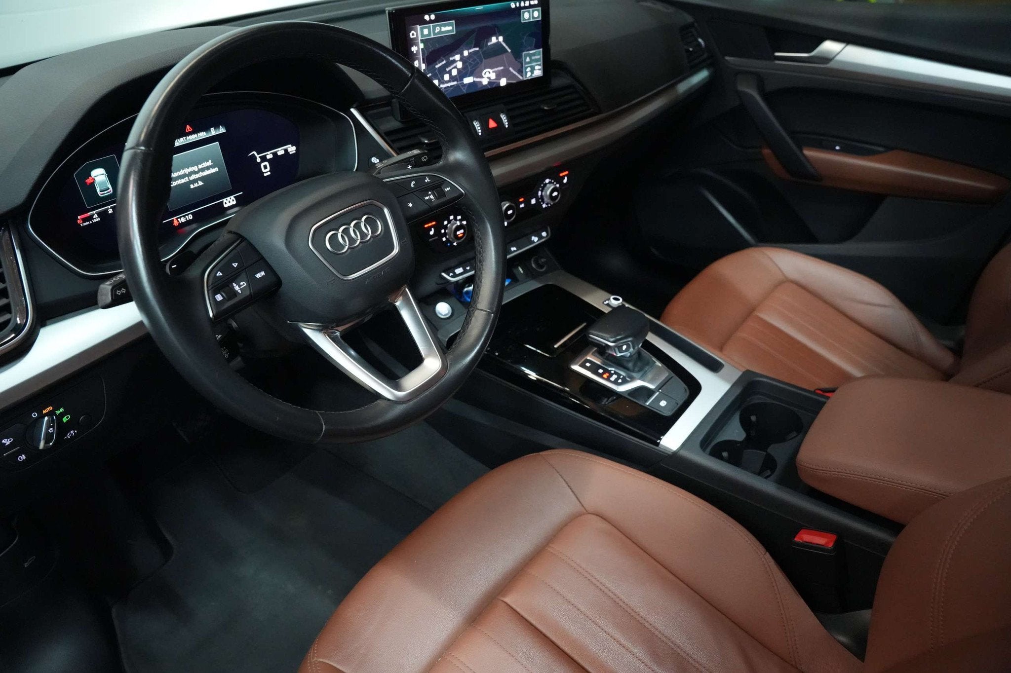 Audi Q5 35 TDi Automaat Garantie EURO 6d Facelift Pano Dak, Autos, Audi, Cuir, Commande vocale, Euro 6, Entreprise