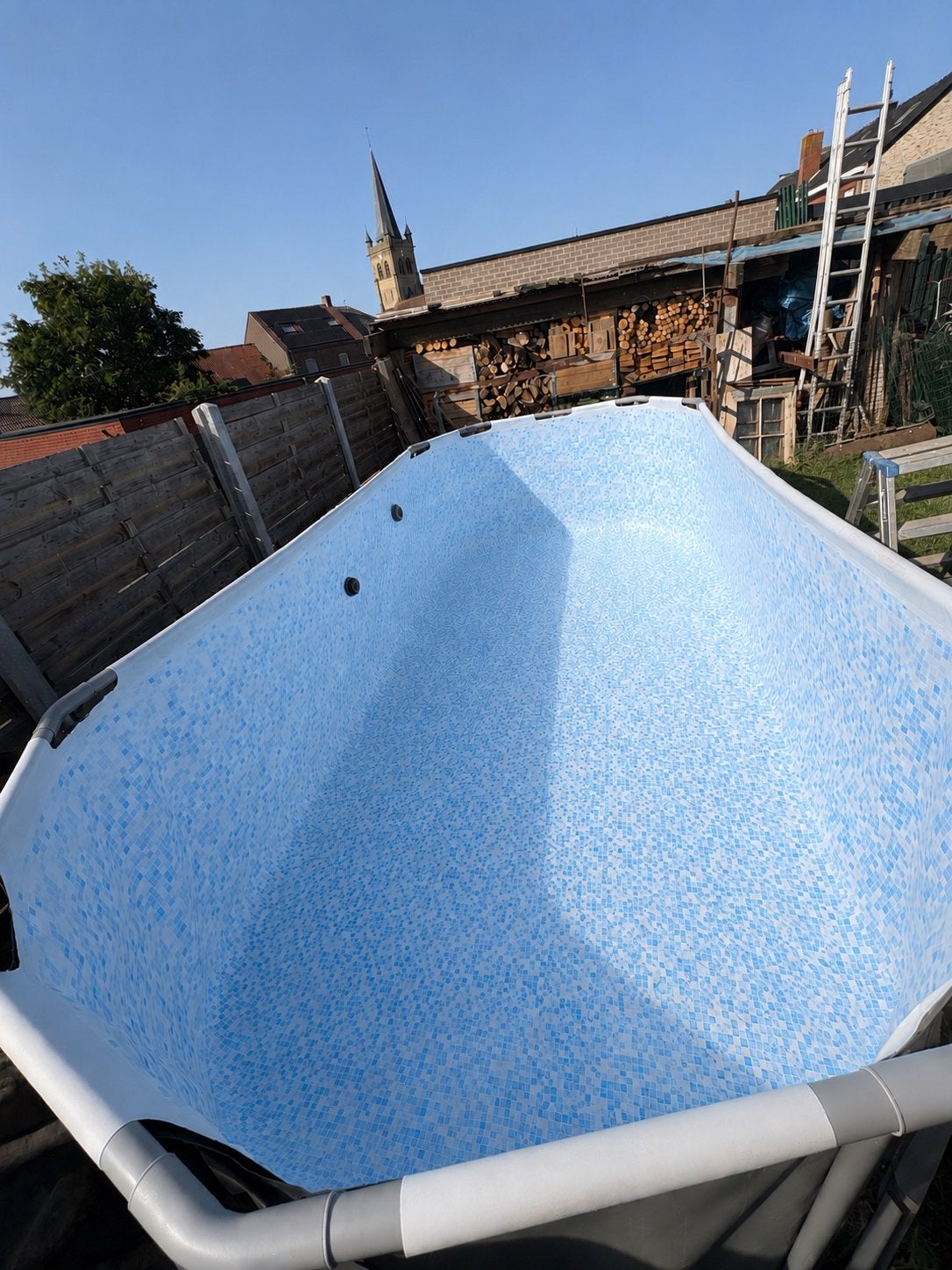 Grande piscine hors sol à vendre - bon état, Enlèvement ou Envoi, Utilisé, Autres types