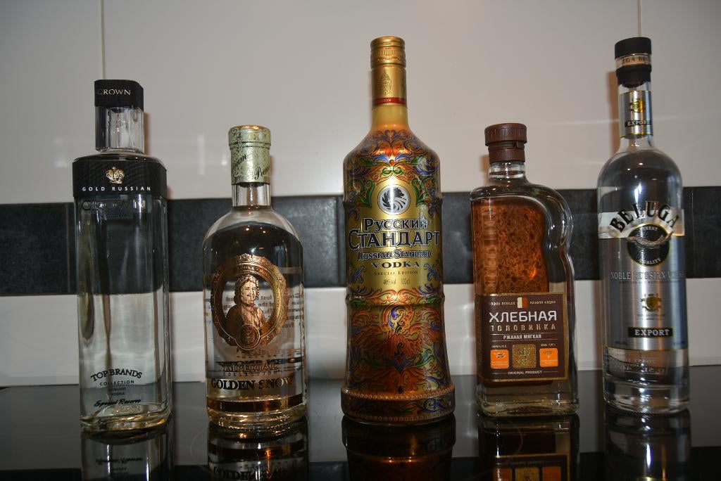 Vodka verzameling, Collections, Vins, Neuf, Autres régions, Pleine, Enlèvement