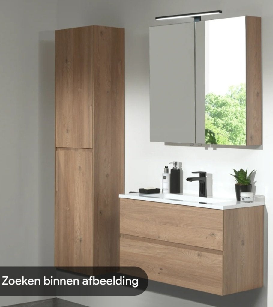 Badkamermeubelset Nieuw in doos, Enlèvement, Armoire à miroir
