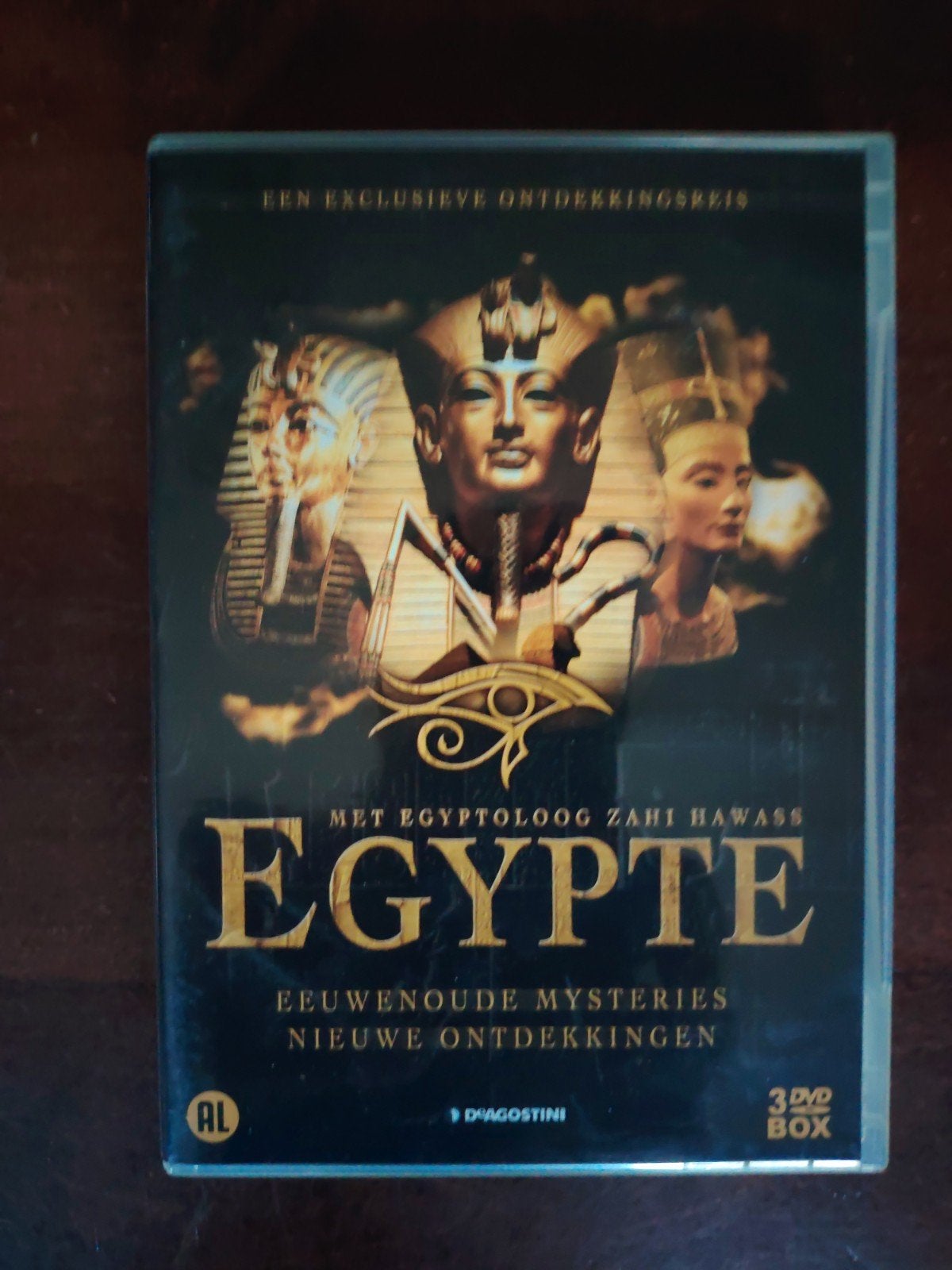 3-DVDbox: EGYPTE - Eeuwenoude mysteries, nieuwe ontdekkingen, Cd's en Dvd's, Ophalen of Verzenden, Zo goed als nieuw, Engels, Nederlands