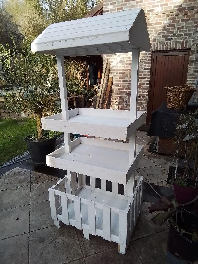 Presentoire bois meuble jardin, Ophalen, Zo goed als nieuw, Hout