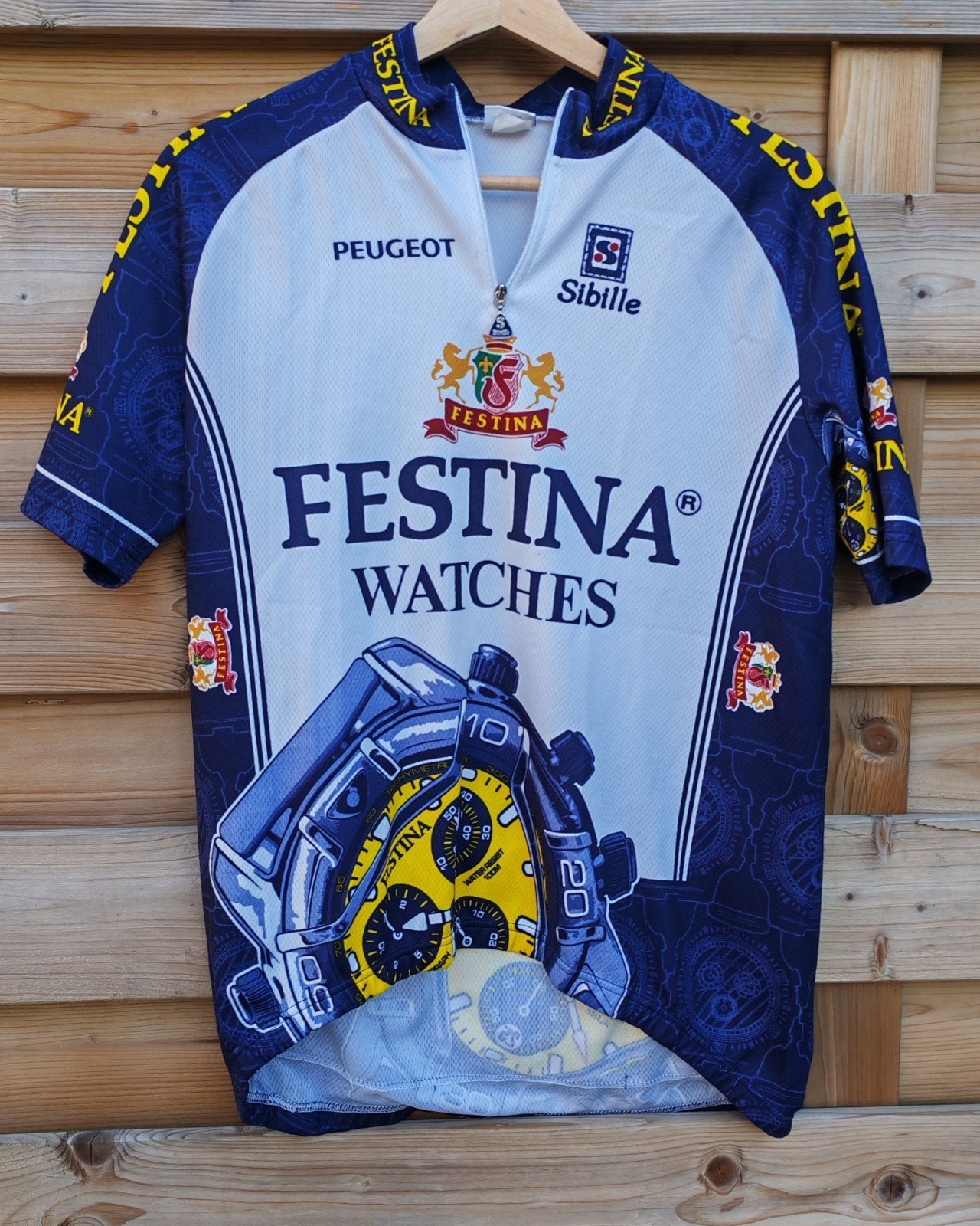 1997 Festina fantastisch wieler shirt tenue, Ophalen of Verzenden, XL
