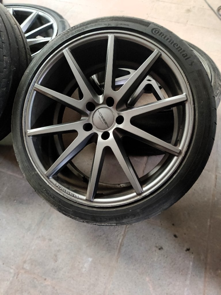 20 inch echte Vossen velgen - 5x114,3 - breedset, Ophalen, Gebruikt, 275 mm, Banden en Velgen
