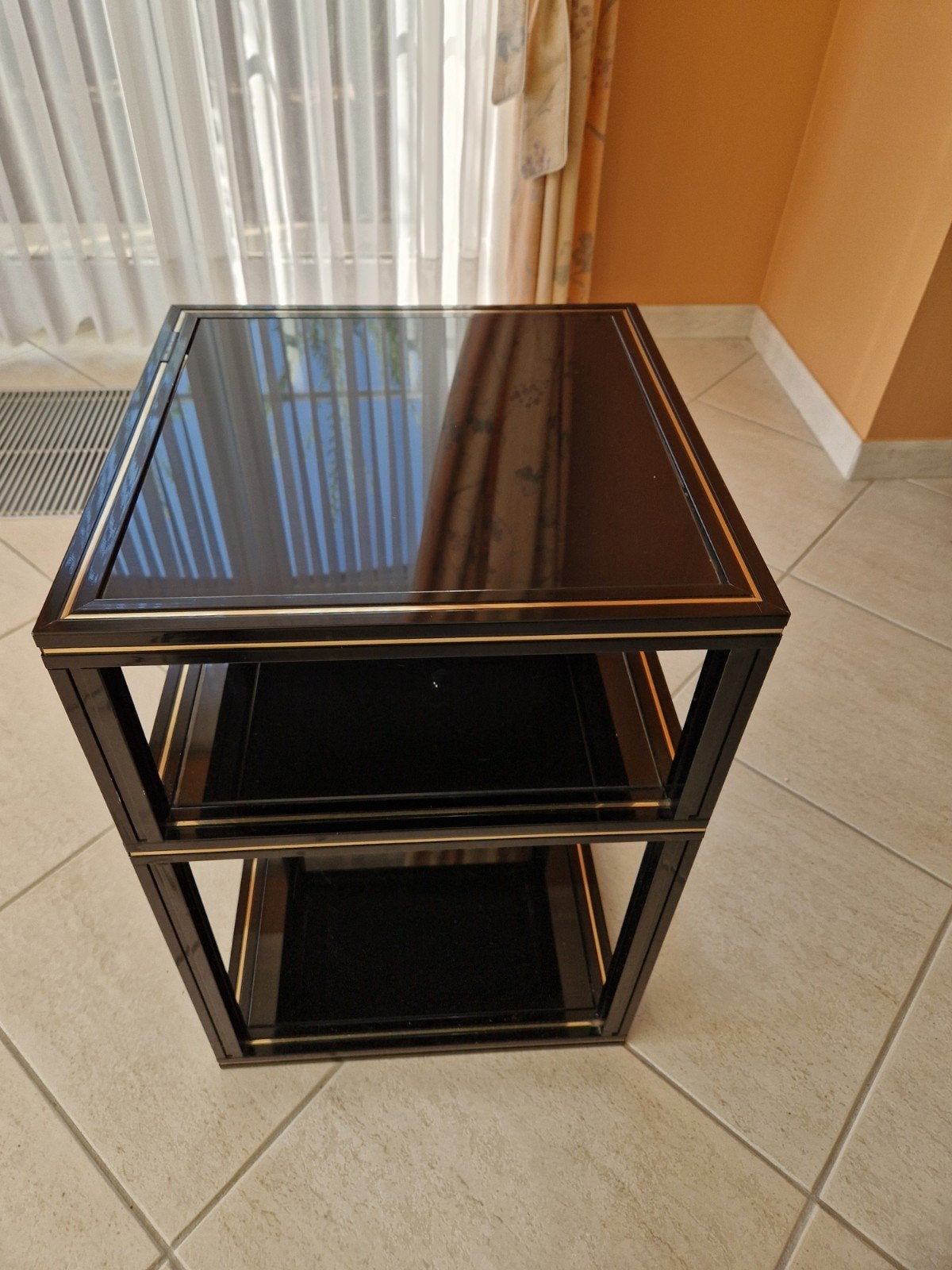 Pierre Vandel bijzettafel Hollywood Regency-stijl, jaren 70, Huis en Inrichting, Ophalen