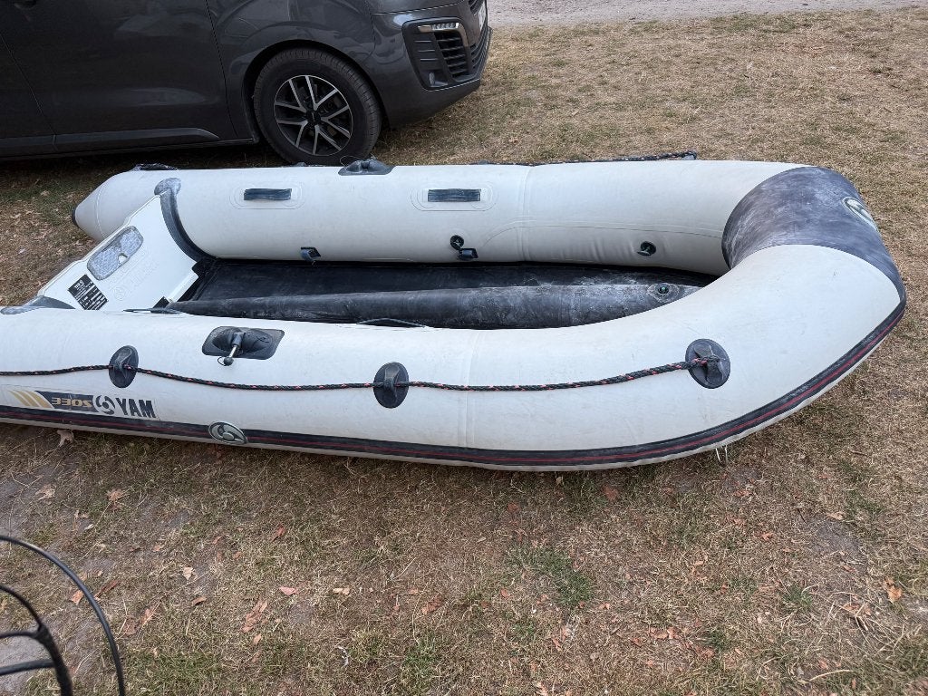 Rubberboot Yamaha, Watersport en Boten, Rubberboten, Ophalen, Peddels, Gebruikt, Overige brandstoffen