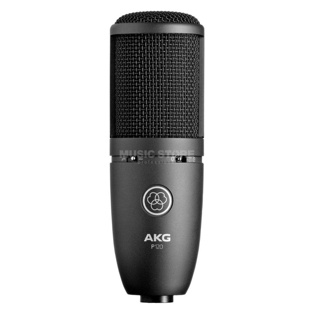 micro condensateur - AKG P120, Muziek en Instrumenten, Microfoons, Ophalen of Verzenden, Zo goed als nieuw, Zangmicrofoon