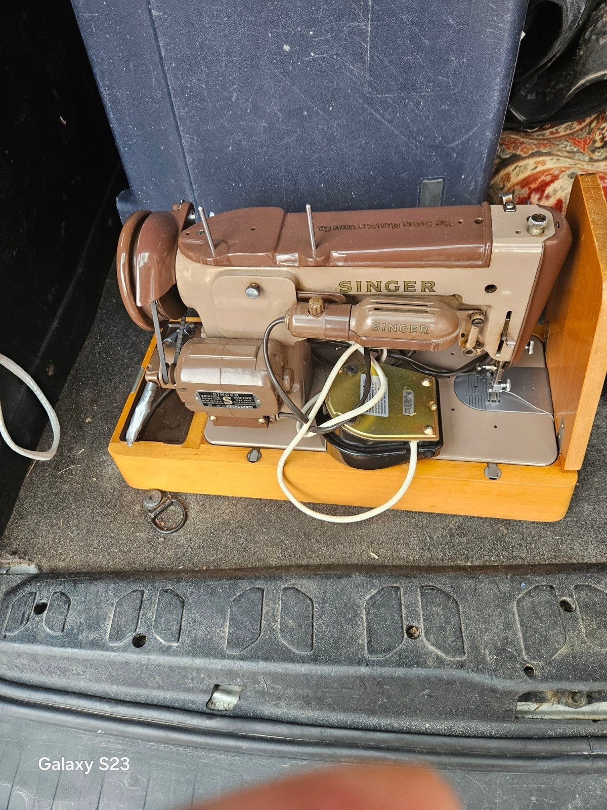 antiek naaimachine senger, Antiek en Kunst, Ophalen
