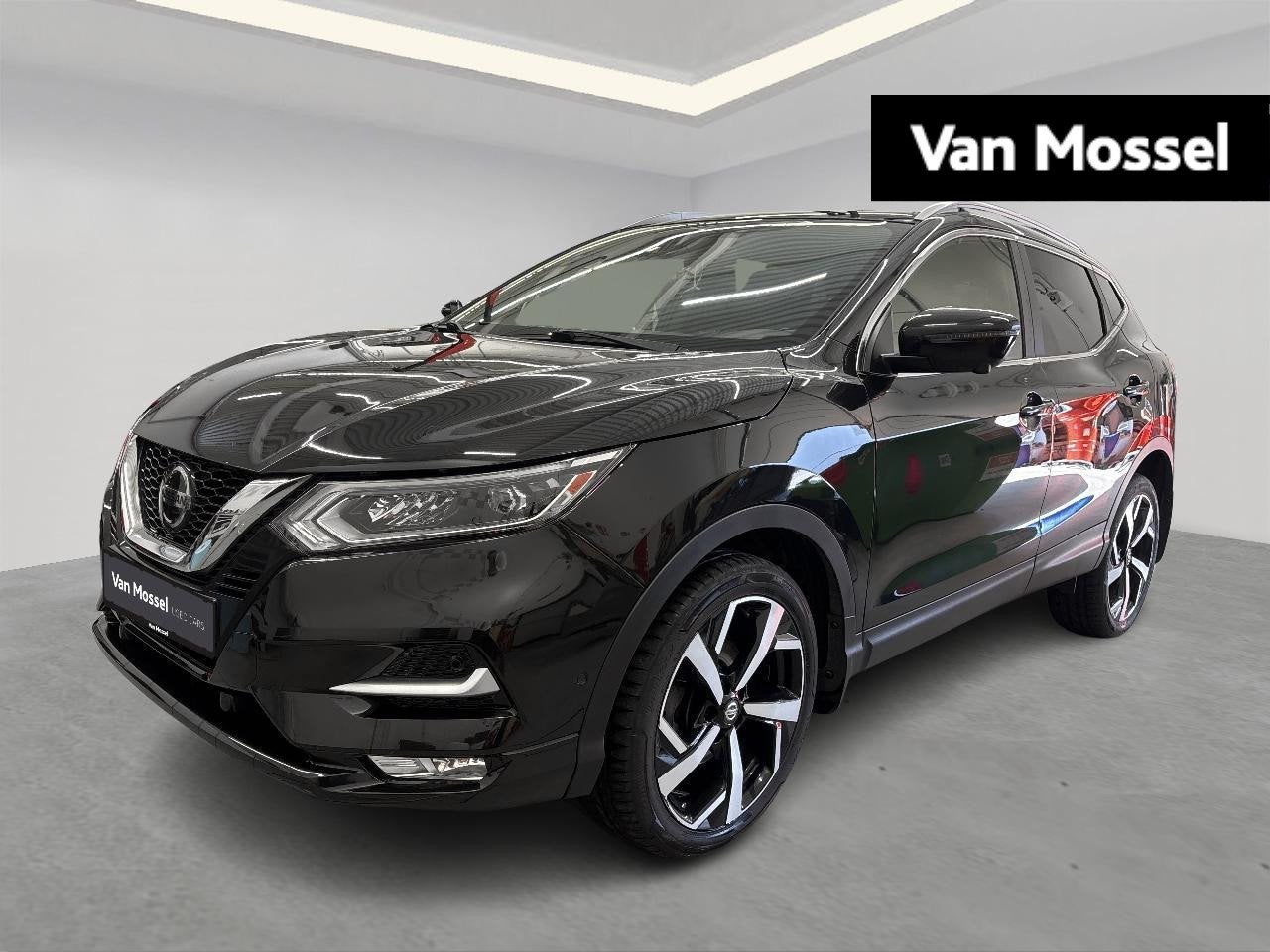 Nissan Qashqai 1.2 DIG-T Tekna+ Xtronic, Auto's, Gebruikt, 4 cilinders, 116 pk, Zwart