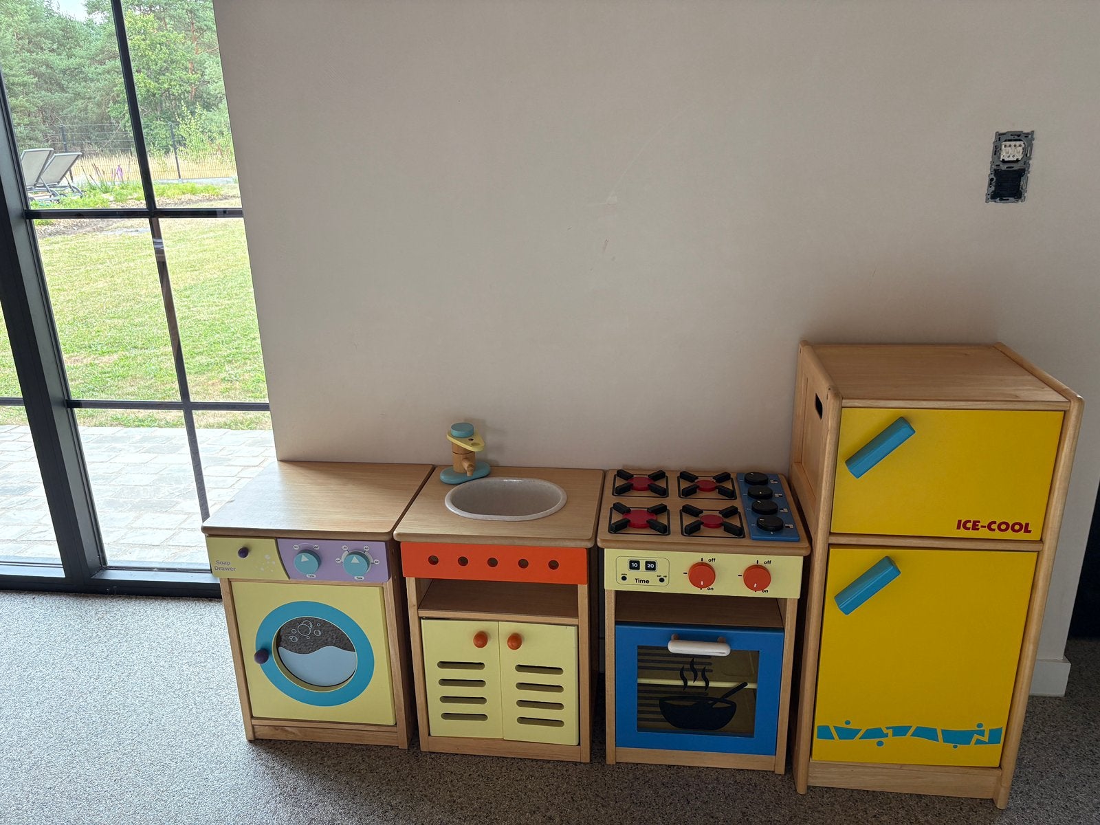 Modulaire speelkeuken, Kinderen en Baby's, Ophalen, Hout, Speelkeuken