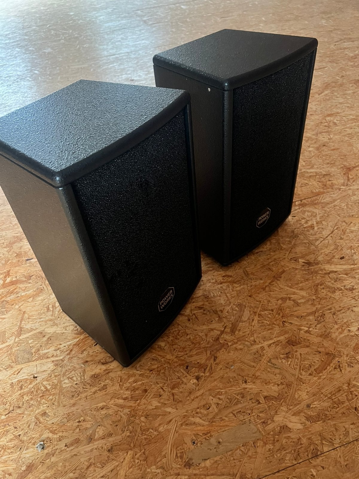 2 passieve speakers, Ophalen, Zo goed als nieuw