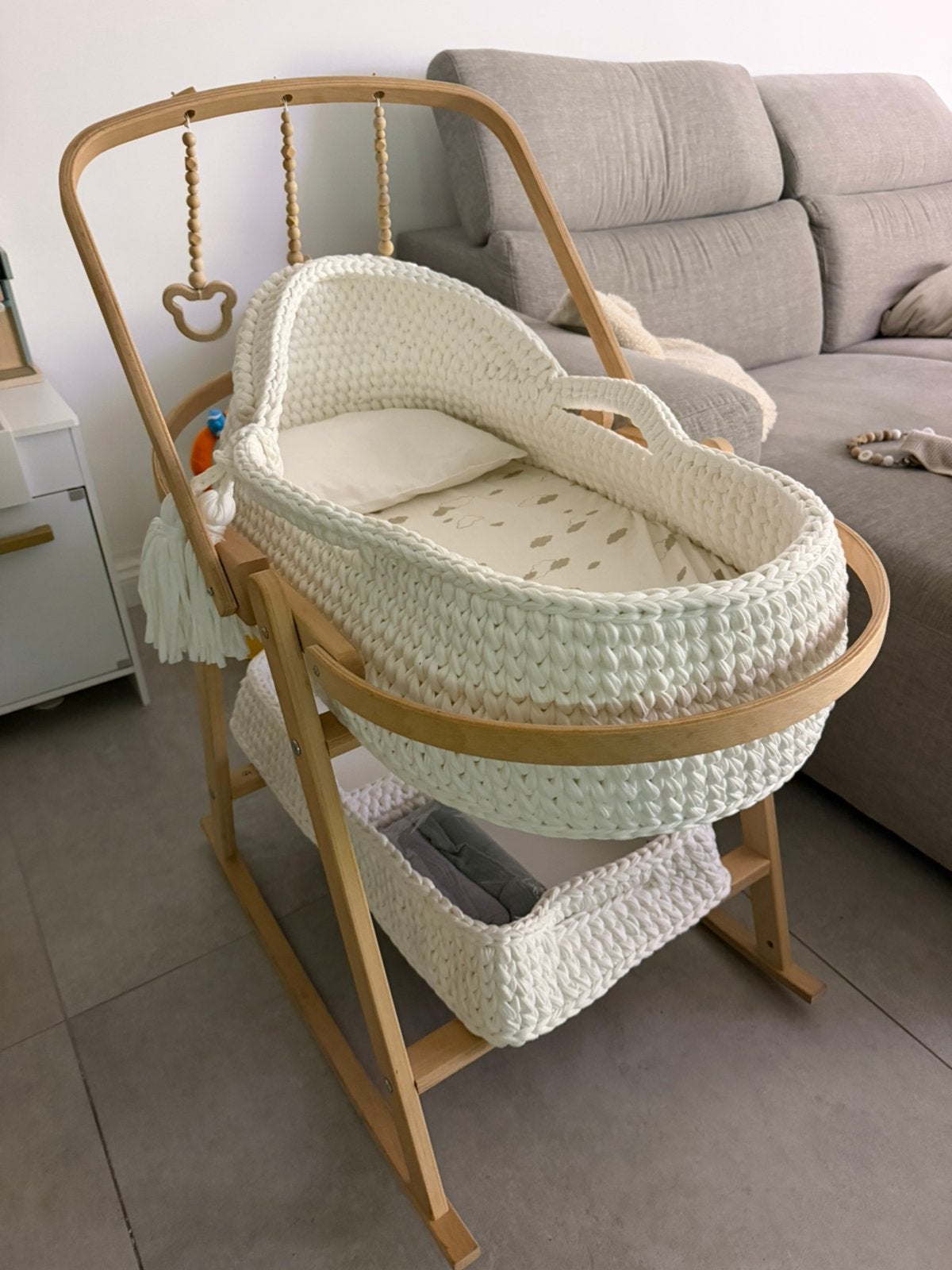 Baby wieg, Ophalen, Zo goed als nieuw, Wieg