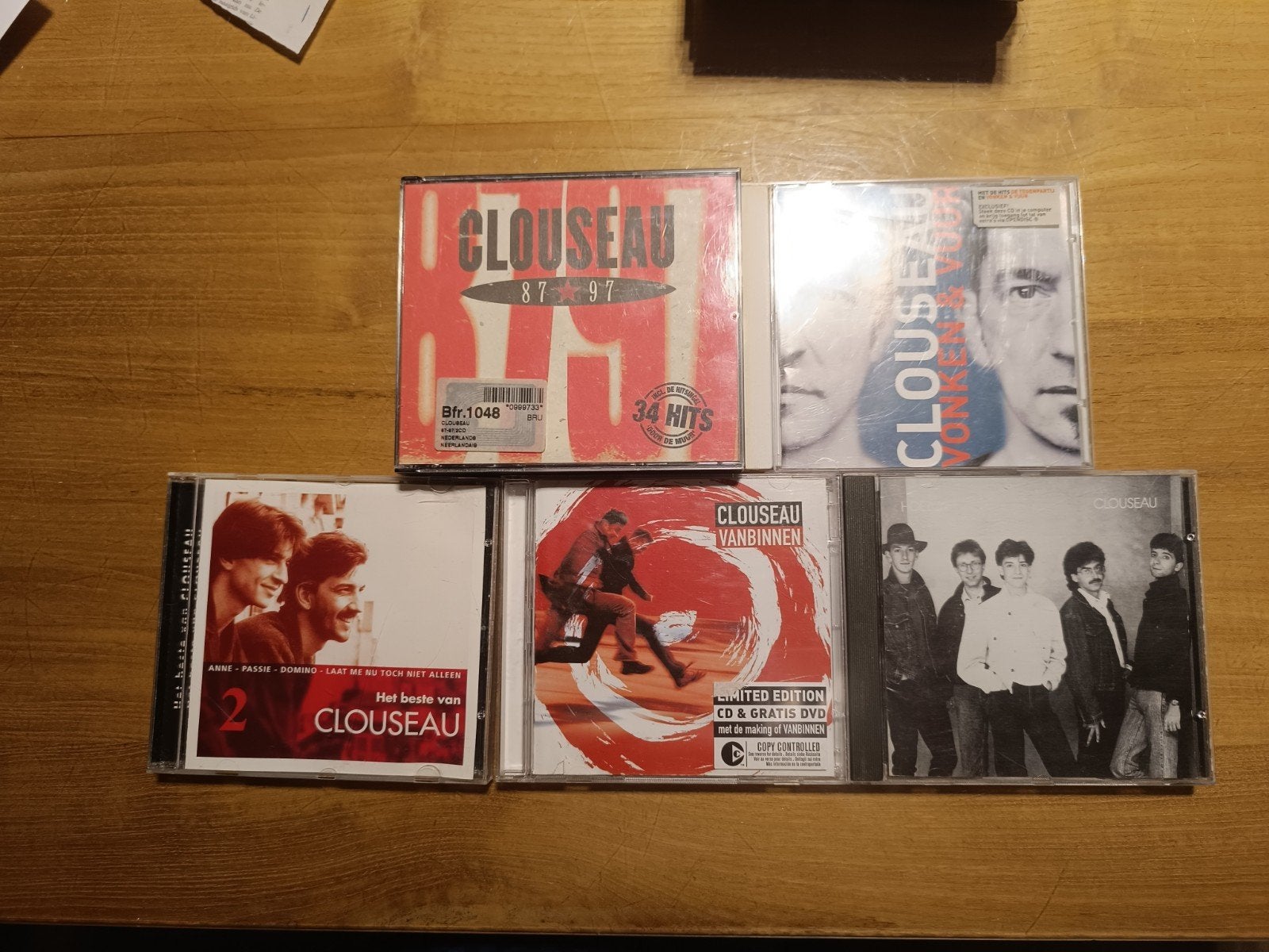 Clouseau - 6 cd's voor 4 euro!, Ophalen of Verzenden, Zo goed als nieuw, Pop, Album