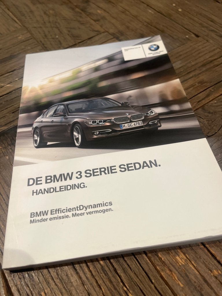 Nieuwe handleiding BMW 3 serie F30 sedan in het Nederlands, Verzenden