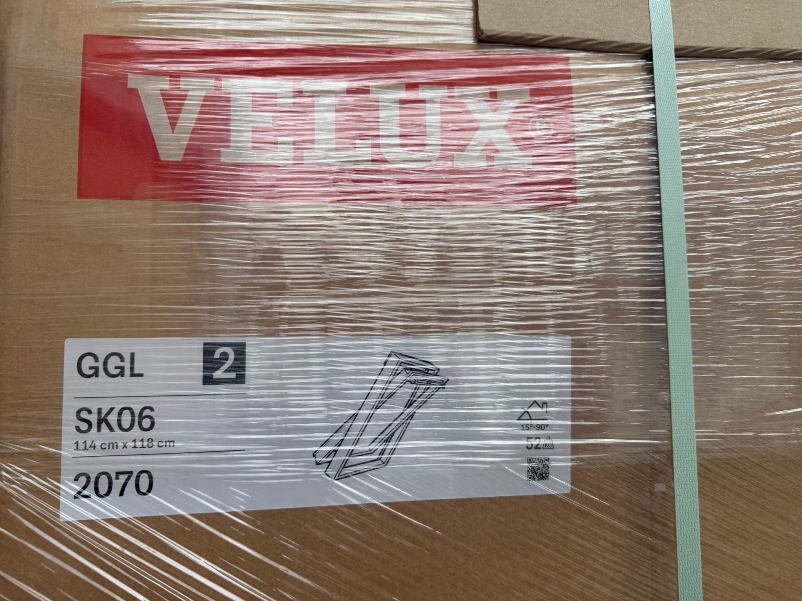 Velux ggl, Ophalen, Nieuw