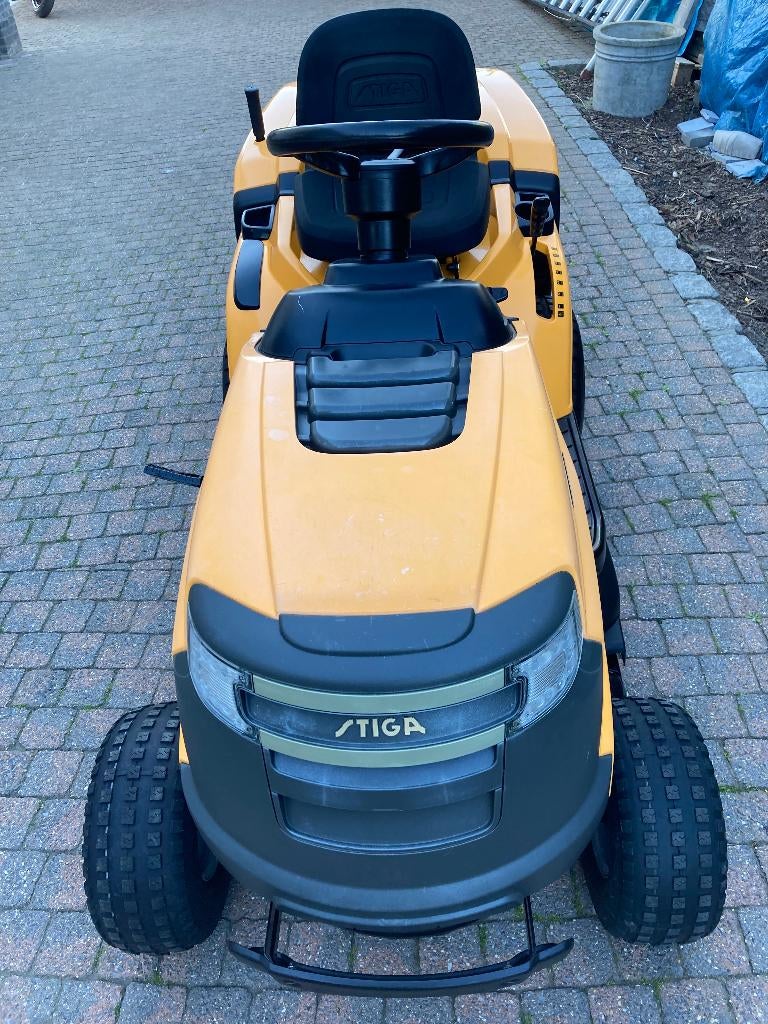 Zitmaaier Stiga Estate 3084 Hydro, Tuin en Terras, Ophalen, Stiga, 90 tot 120 cm, Opvangbak