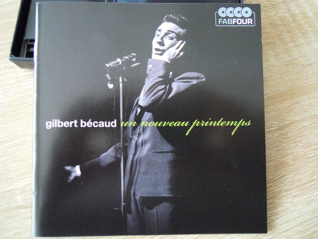 Gilbert Bécaud - un nouveau printemps ( 4 cd-box ), CD & DVD, CD | Francophone, Enlèvement ou Envoi, Comme neuf, Comprend un livret