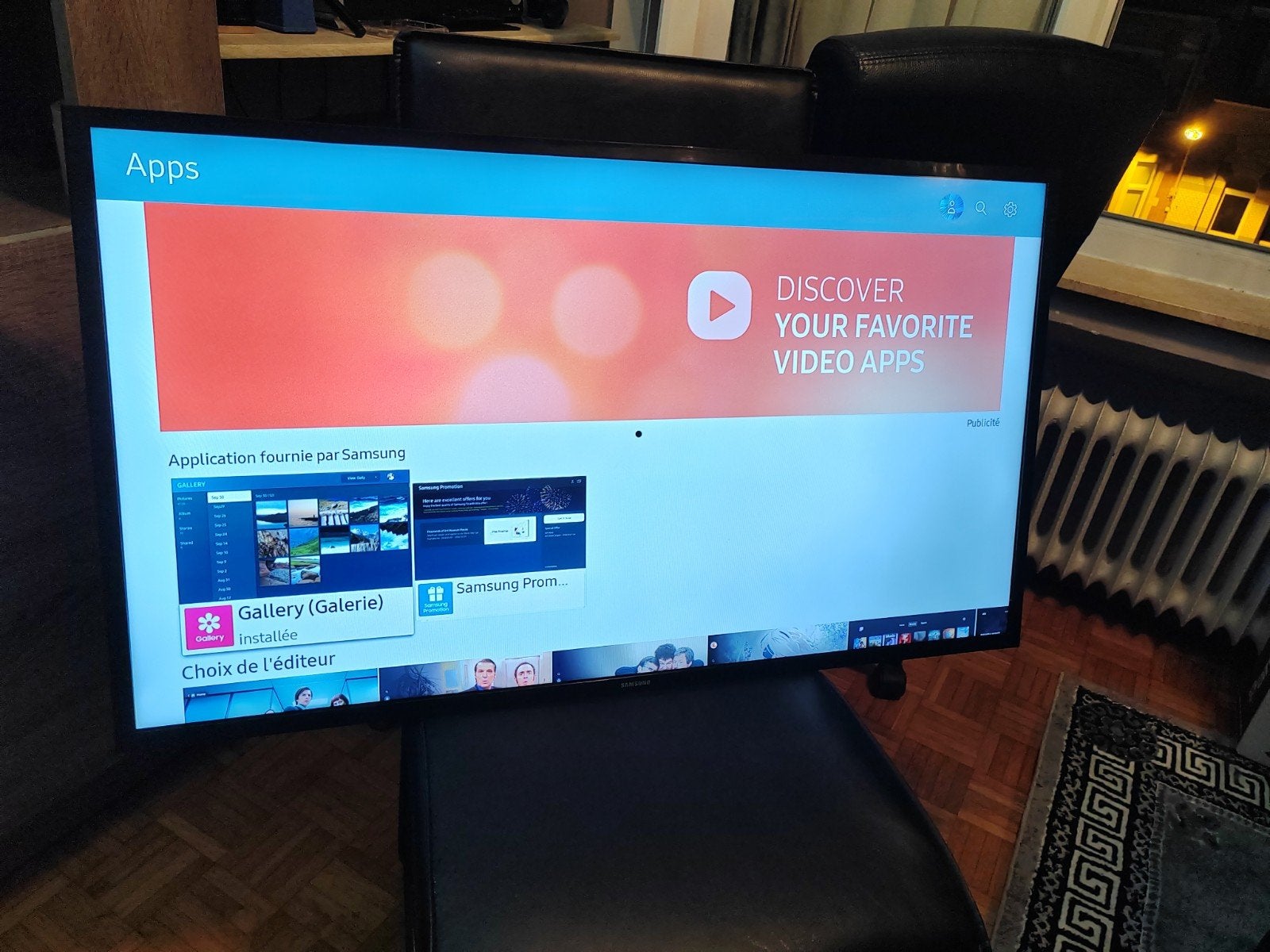 Samsung smart tv Led FHD 40 poucse 102cm sans le pied, LED