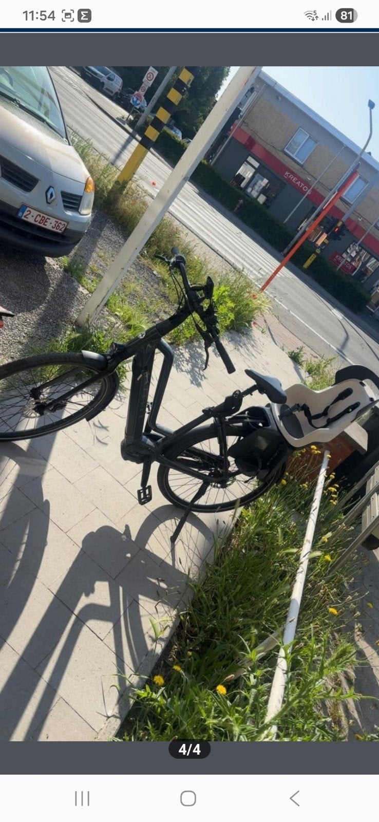 Elektrische fiets met slechts + - 2100km, Enlèvement ou Envoi