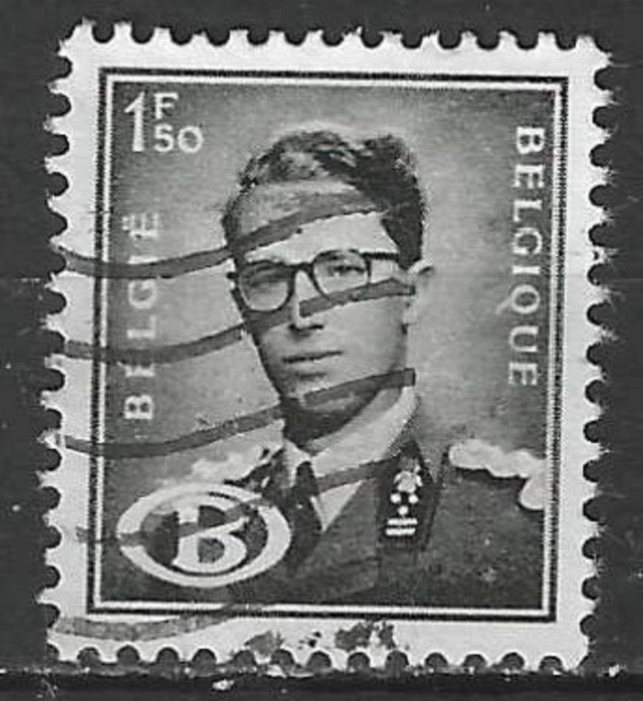 Belgie 1954/1970 - Yvert/OBP 57SE - Koning Boudewijn (ST), Verzenden, Gestempeld, Gestempeld, Staatshoofden