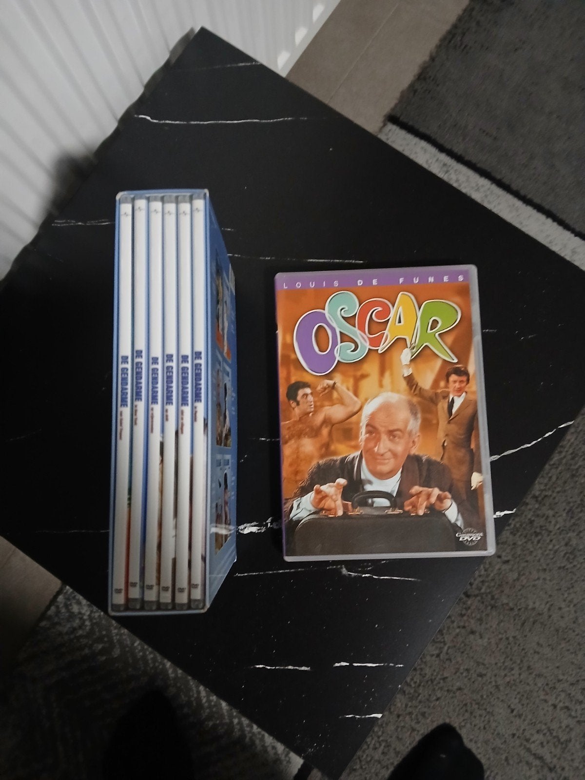 Louis de funes box dvd, Ophalen