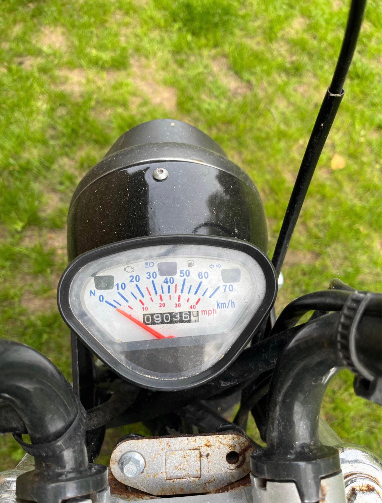Honda dax, 50cc in het zwart, Fietsen en Brommers, Ophalen, 50 cc, Klasse B (45 km/u), Zo goed als nieuw