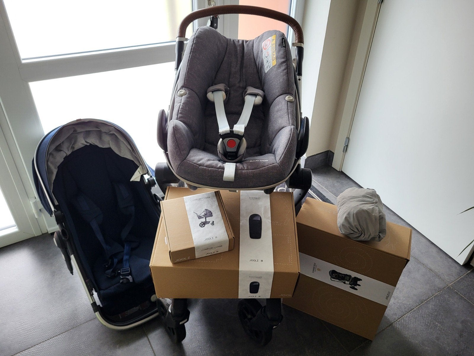 Joolz kinderwagen met maxi cosi, Ophalen, Kinderwagen