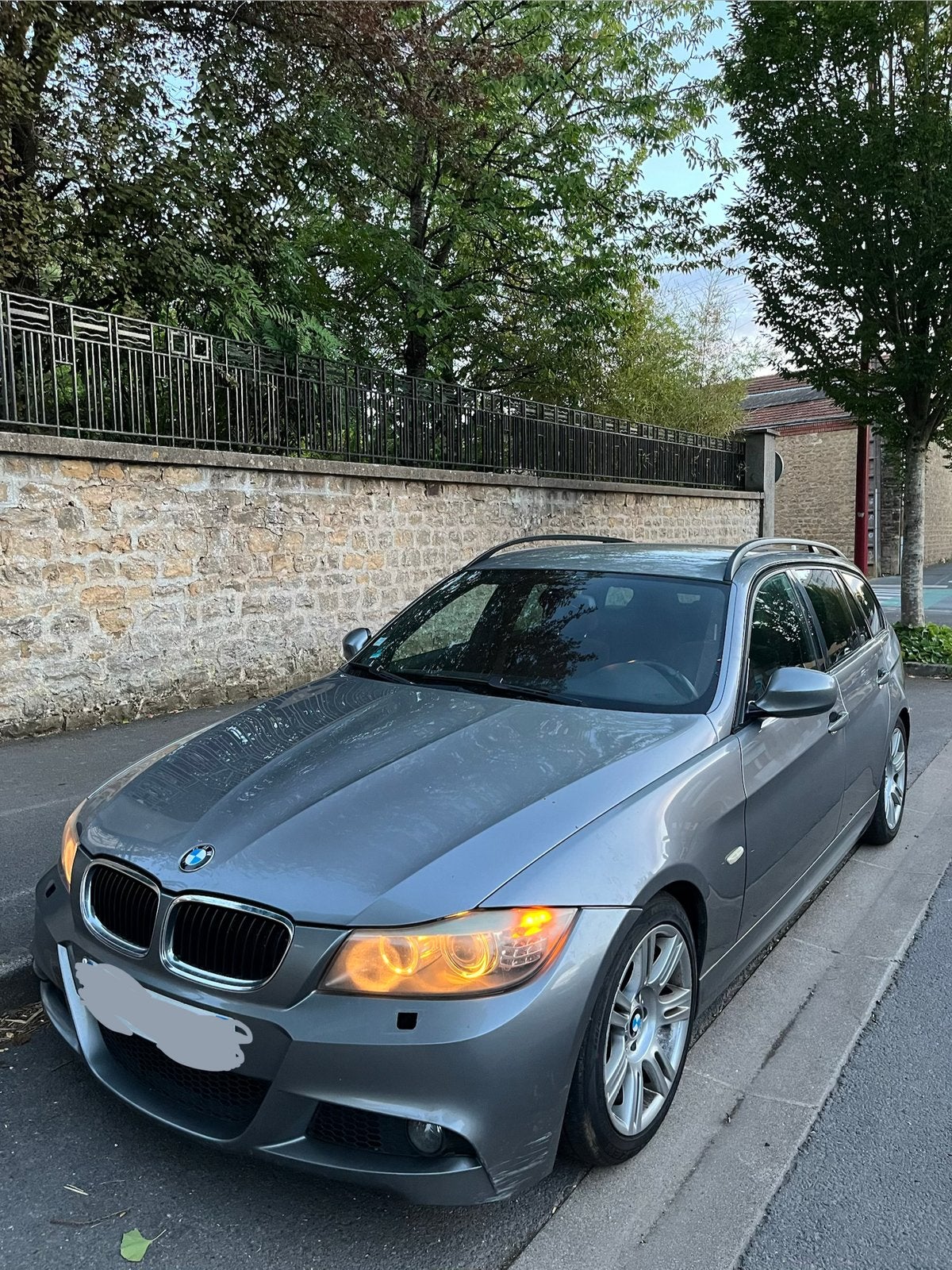 BMW 320d, Autos, Argent ou Gris, Achat, Boîte manuelle, Alcantara