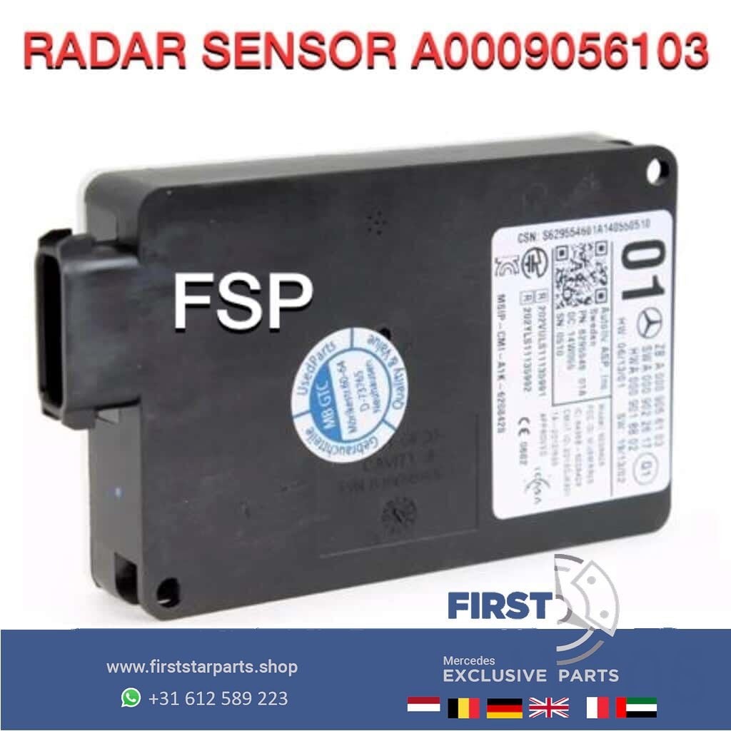 W205 radar sensor dodehoek A0009056103 Mercedes C Klasse 201, Utilisé, -, -, Enlèvement ou Envoi