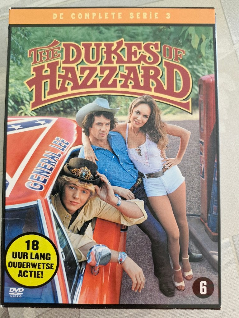 Dvd's The Dukes of Hazzard, Ophalen of Verzenden, Zo goed als nieuw, Komedie, Seizoen 3