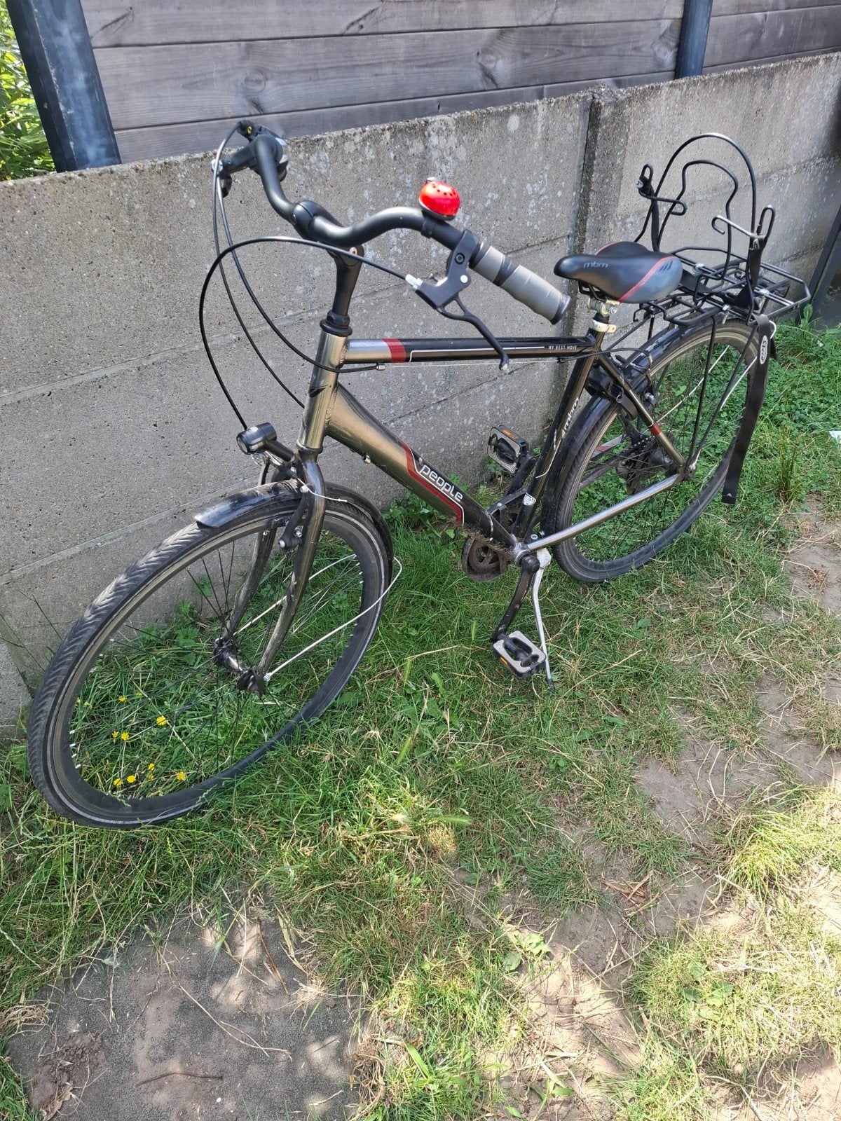 Fiets people mbm bagagerek en met nieuwe axa lichten, Ophalen