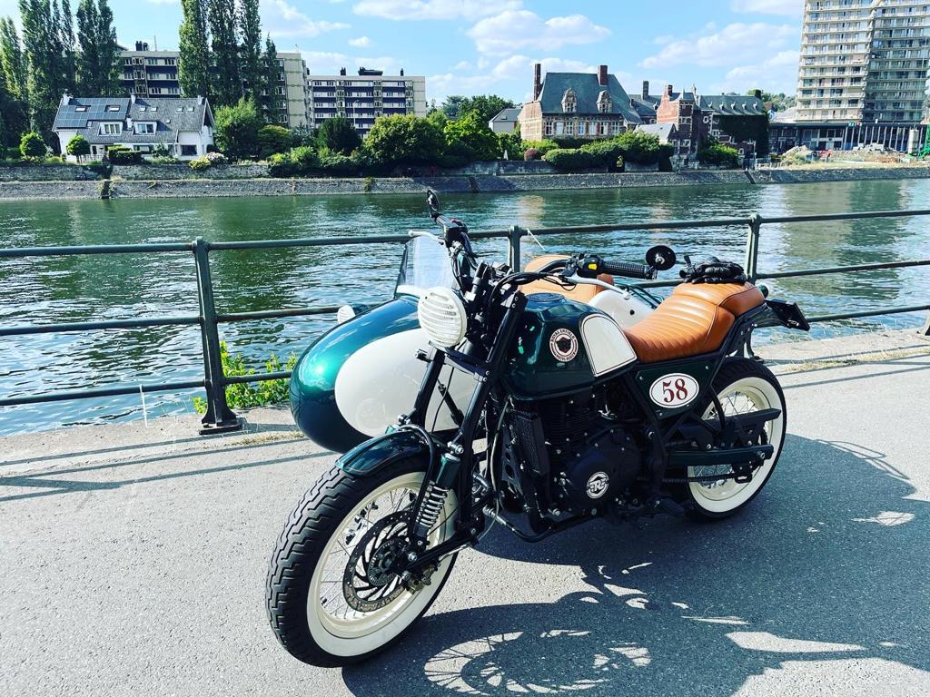 Royal Enfield Himalayan 410 zijspan, Motoren, Motoren | Royal Enfield, Particulier, Naked bike, meer dan 35 kW, 1 cilinder, Handgeschakeld