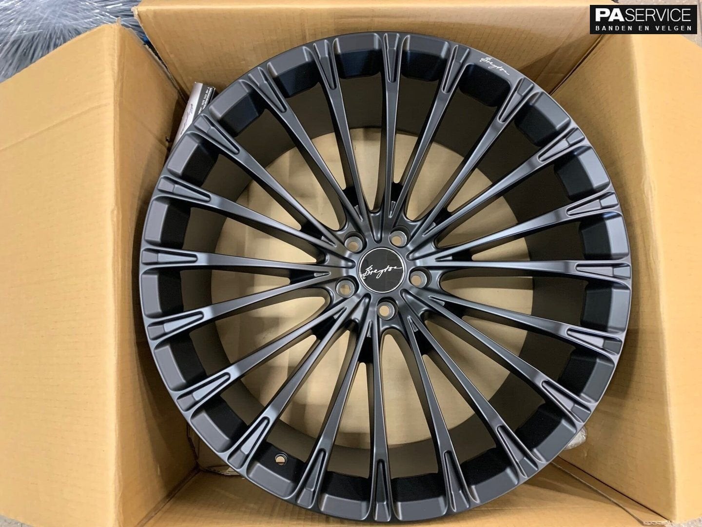 Nw 23 inch Matblack Breyton LS3 breedset voor BMW X5 G05, Neuf, Pneus et Jantes, -, Autres dimensions