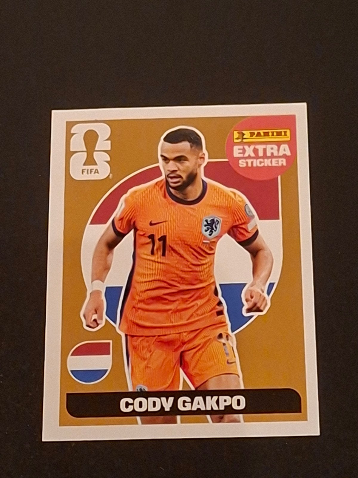 Panini extra sticker Cody Gakpo brons, Ophalen of Verzenden