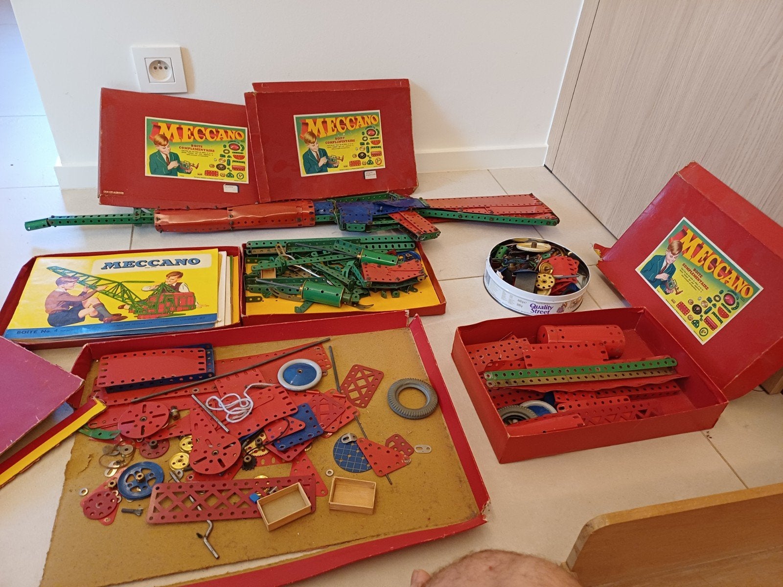 Lot Meccano vintage, Enlèvement