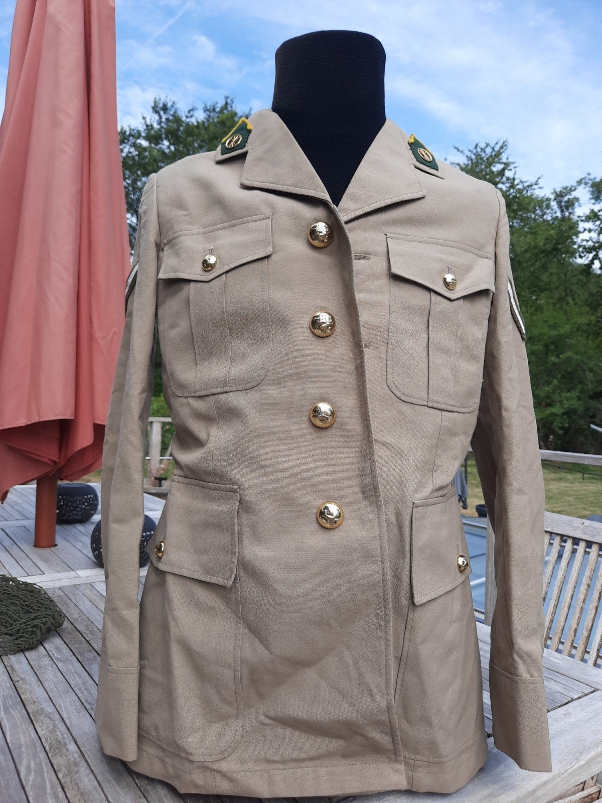veste militaire Carabiniers Cyclistes 1978, Collections, Objets militaires | Général, Enlèvement ou Envoi