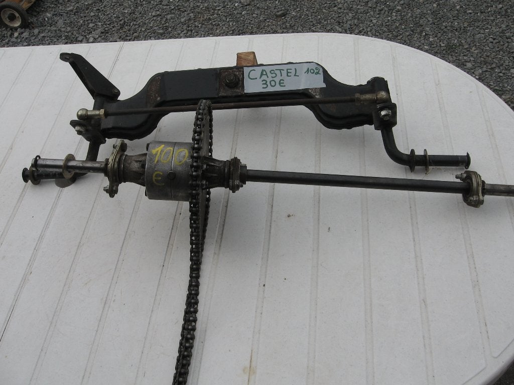 Tracteur tondeuse lot de pièces Castel Garden 102 et autre, Jardin & Terrasse, Enlèvement, Utilisé, Castelgarden, 120 cm ou plus