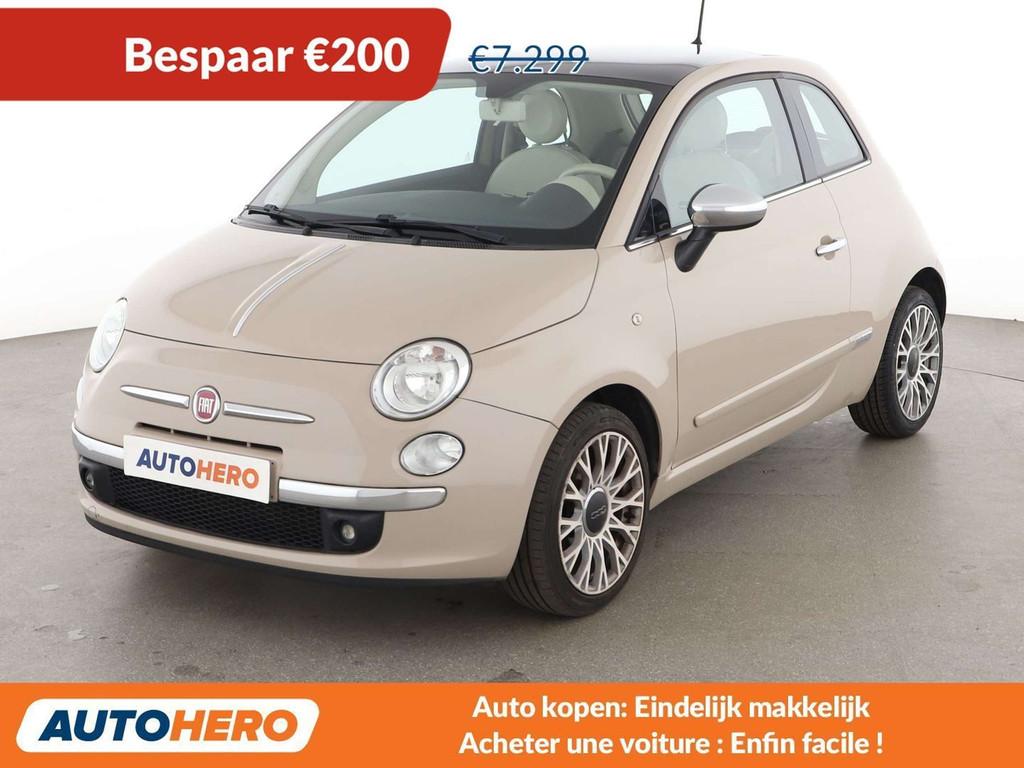 Fiat 500 1.2 Lounge (année de construction 2015), Autos, 1242 cm³, Achat, Electronic Stability Program (ESP), 69 ch