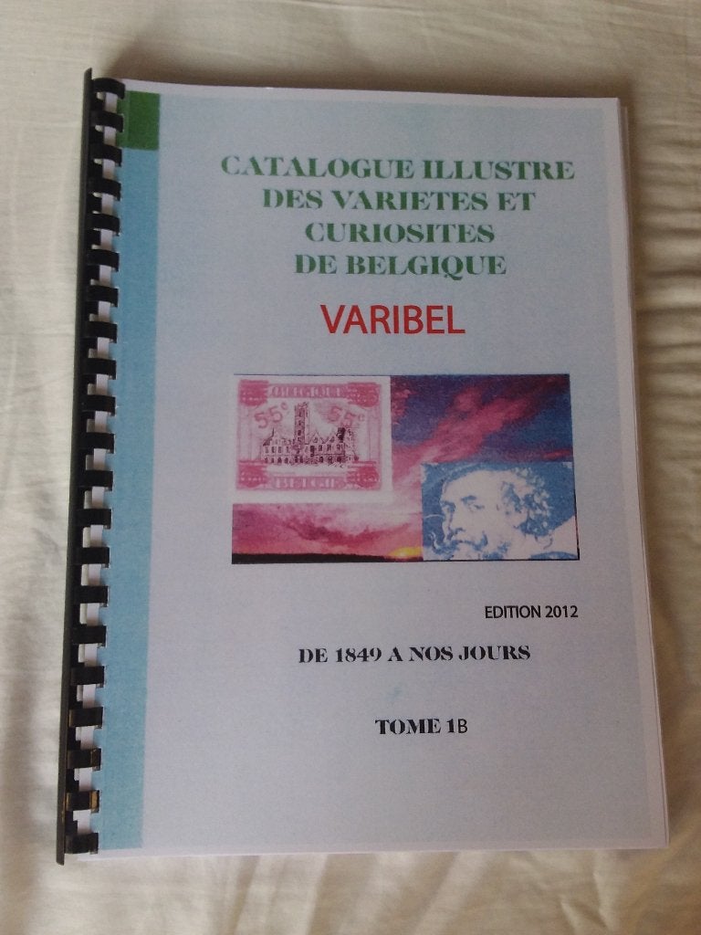 Catalogue de variétés Varibel 1 B Belgique, Postzegels en Munten, Postzegels | Toebehoren, Verzenden, Catalogus