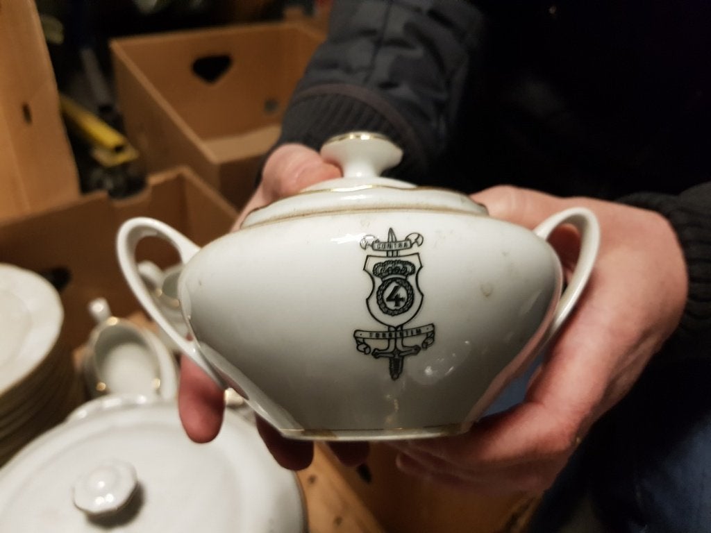 service vaiselle du QG de la 4 em brigade blindée, Ophalen, Overige soorten, Overige typen