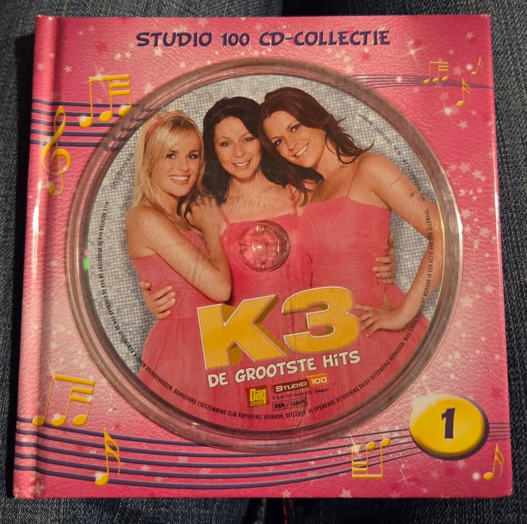 K3 De Grootste Hits - Studio 100 CD-COLLECTIE, Cd's en Dvd's, Ophalen of Verzenden, Zo goed als nieuw, 6 tot 9 jaar
