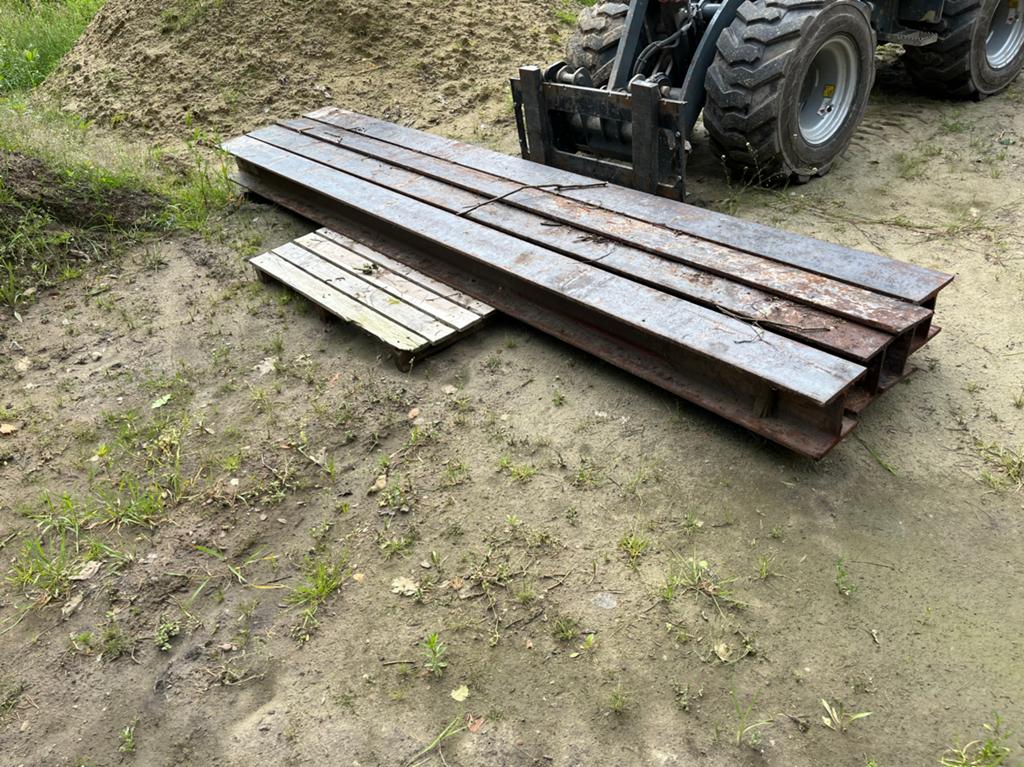 Stalen balken heb180, Doe-het-zelf en Bouw, Metalen, Ophalen, Zo goed als nieuw