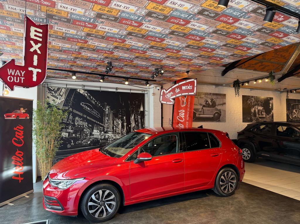 Volkswagen Golf 1.0 eTSI Life DSG * BOITE AUTO * CAMERA * JA, Autos, Rouge, Achat, Entreprise, Noir