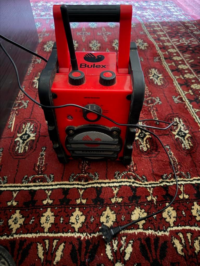 Radio de chantier (bulex), Enlèvement, Comme neuf